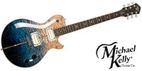 Michael Kelly Guitars Mod Shop Patriot Instinct Duncan Blue Fade