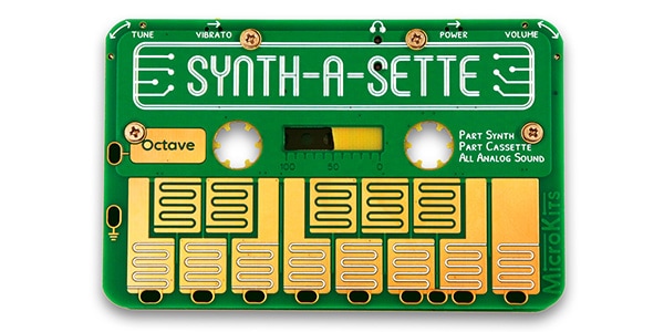MicroKits / Synth-a-Sette ポケットサイズのアナログ・シンセ