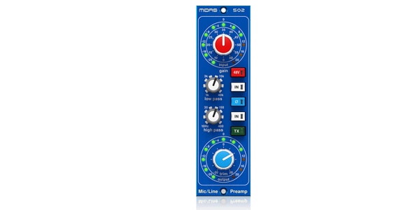 MICROPHONE PREAMPLIFIER 502 V2