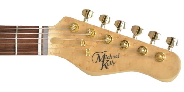 Michael Kelly Guitars ( マイケルケリーギターズ )  / Custom Collection 60 Natural Burl画像4