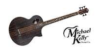 Michael Kelly Guitars Act Ele Bass Dragonfly 5 Forte Port Java Ebony