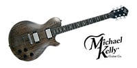Michael Kelly Guitars / Ele Gtr Patriot Decree Open Pore Trans Black