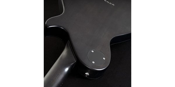 Michael Kelly Guitars / Ele Gtr Patriot Decree Open Pore Trans Black LH画像5