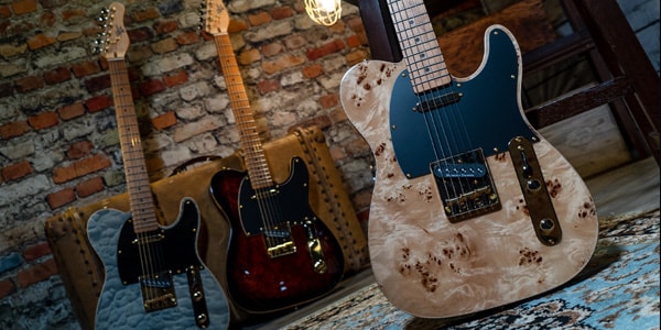 Michael Kelly Guitars ( マイケルケリーギターズ )  / Mod Shop 50 Duncan Natural Burl画像3
