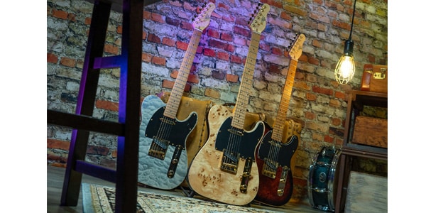 Michael Kelly Guitars ( マイケルケリーギターズ )  / Mod Shop 50 Duncan Natural Burl画像4
