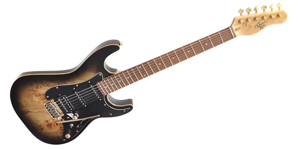 Michael Kelly Guitars / Custom Collection 60 Burl Ultra Black Burl画像3