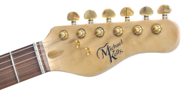 Michael Kelly Guitars / Custom Collection 60 Burl Ultra Black Burl画像5