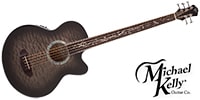 Michael Kelly Guitars / Act Ele Bass Dragonfly 5 Fretless SMBtFishman pickup)