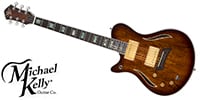 Michael Kelly Guitars / Hybrid Special Lefty Spalted Burst
