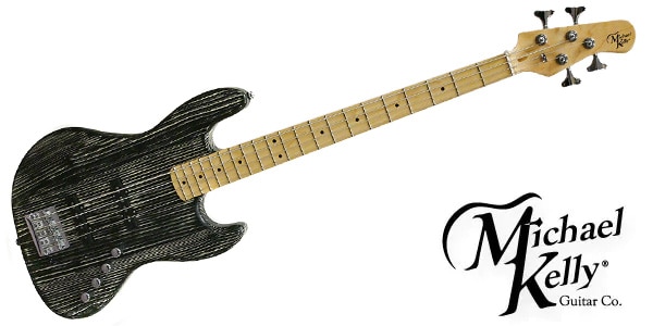 Michael Kelly Guitars ( マイケルケリーギターズ )  / Ele Bass Element 4 OpenPore Trans Black