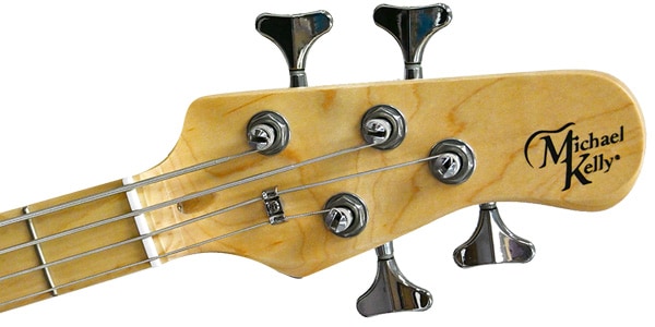 Michael Kelly Guitars ( マイケルケリーギターズ )  / Ele Bass Element 4 OpenPore Trans Black画像5