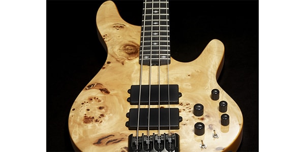 Michael Kelly Guitars / Ele Bass Pinnacle 4 Burl top act/passive split coil画像2