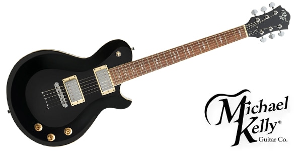 Michael Kelly Guitars ( マイケルケリーギターズ )  / Ele Gtr Patriot Decree  STD Gloss Black  chambered  ebonyFB?