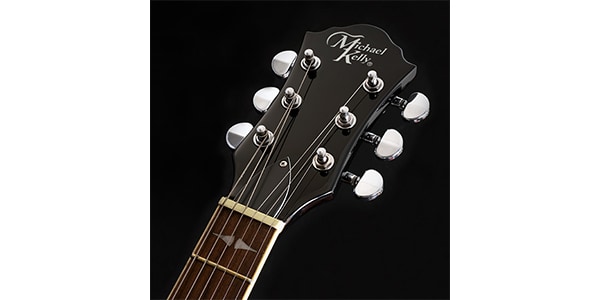 Michael Kelly Guitars ( マイケルケリーギターズ )  / Ele Gtr Patriot Decree  STD Gloss Black  chambered  ebonyFB?画像3