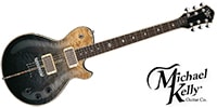Michael Kelly Guitars / Mod Shop Patriot Instinct Bare Knuckle Partial Eclipse