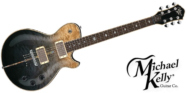 Michael Kelly Guitars / Mod Shop Patriot Instinct Bare Knuckle Partial Eclipse