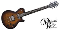 Michael Kelly Guitars / Ele Gtr Patriot Decree Open Pore Tobacco Su ebonyFB Slim Bod