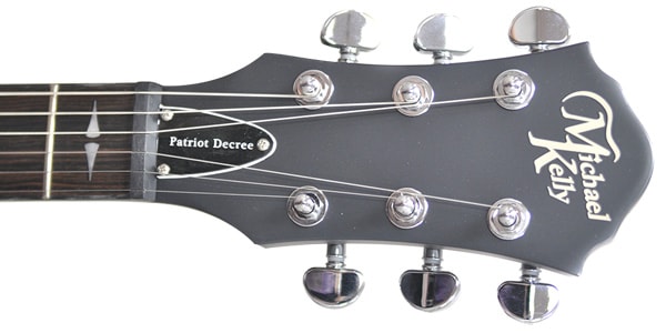 Michael Kelly Guitars ( マイケルケリーギターズ )  / Ele Gtr Patriot Decree Open Pore Tobacco Su ebonyFB Slim Bod画像5