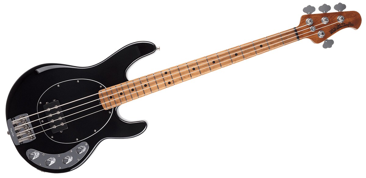 MUSICMAN/StingRay Special Black Roasted Maple Maple FB Black PG