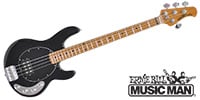 MUSICMAN StingRay Special Black Roasted Maple/Maple - Black