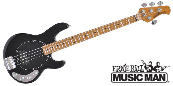 MUSICMAN/StingRay Special Black Roasted Maple/Maple - Black