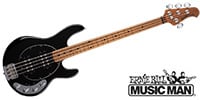 MUSICMAN StingRay Special HH Black Roasted Maple Maple FB  Black PG