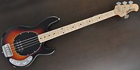 MUSICMAN / Stingray4 Vintage Sunburst Maple Black PG