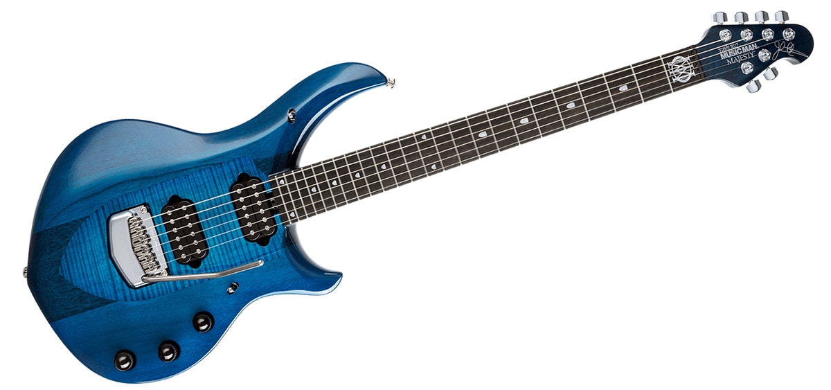 MUSICMAN/Majesty Blue Honu Ebony