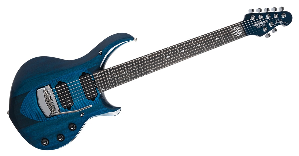 MUSICMAN/Majesty7 Blue Honu Ebony