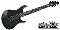 MUSICMAN Petrucci 7 Trem Piezo Stealth Black Ebony　7弦ギター