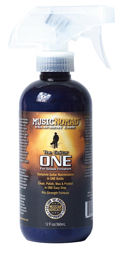 MUSIC NOMAD/MN150 The Guitar One 12 oz. - All in 1 Cleaner, Polish & Wax