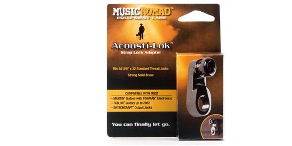 MUSIC NOMAD / MN270 Acousti-Lok Strap Lock Adapter for Standard Output Jac画像2