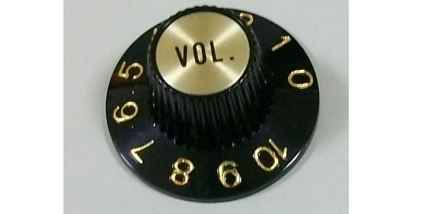 MONTREUX/Inch Sombrero Knob Volume Gold [8249]