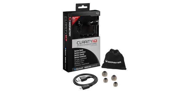 MONSTER / CLARITY HD WIRELESS ブラック （MH CLY IE BKBPL BT） 画像4
