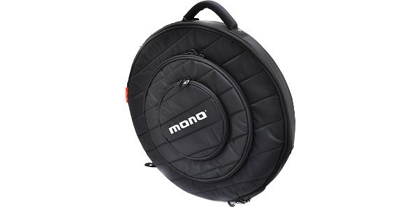 MONO/M80 CYMBAL CASE JET BLACK 22