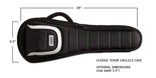 MONO / TENOR UKULELE GIG BAG BLACK画像6