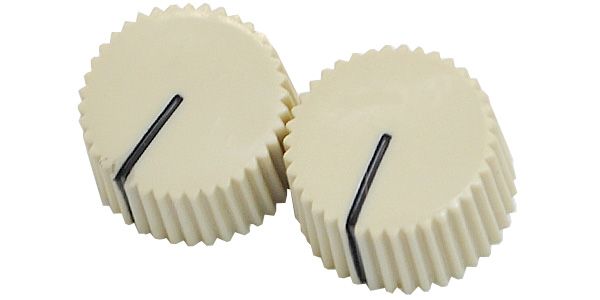 MONTREUX/Fender Amp style knob creme (2)[1051]