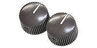 MONTREUX / Fender Amp style knob brown (2)[1052]