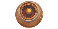 MONTREUX / Metric Bell Knob Amber [1358]