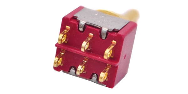MONTREUX / Mini Switch 6P ON-OFF-ON Gold [1425]画像3