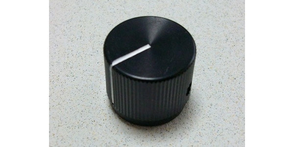 MONTREUX/Black Alumite knob Large [1502]