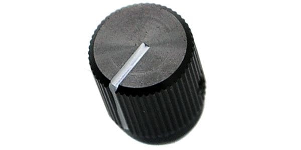 MONTREUX / Black Alumite knob Small [1503]