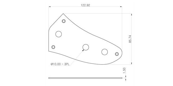 MONTREUX / JG Inch control plate CR [1963] 画像2