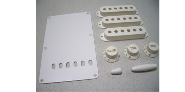 MONTREUX/Strat White Parts Set [464]