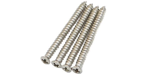 P-90 P/U Height Screws Inch Nickel(4) [487]