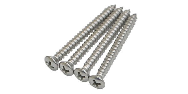 MONTREUX/Neck joint screws inch Stainless (4) [731]