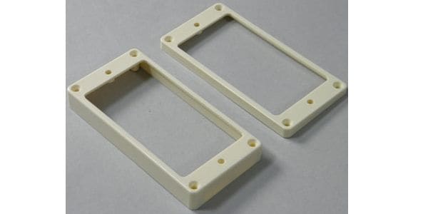 Vintage Cream Mounting ring set (2) new [761]