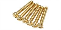 MONTREUX HB polepiece screws inch Gold (6) [8063]