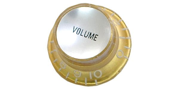 MONTREUX/Inch Reflector Knob Volume Gold (S top) [8245]