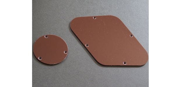 MONTREUX/2009 HIST LP Brown back plate set plain